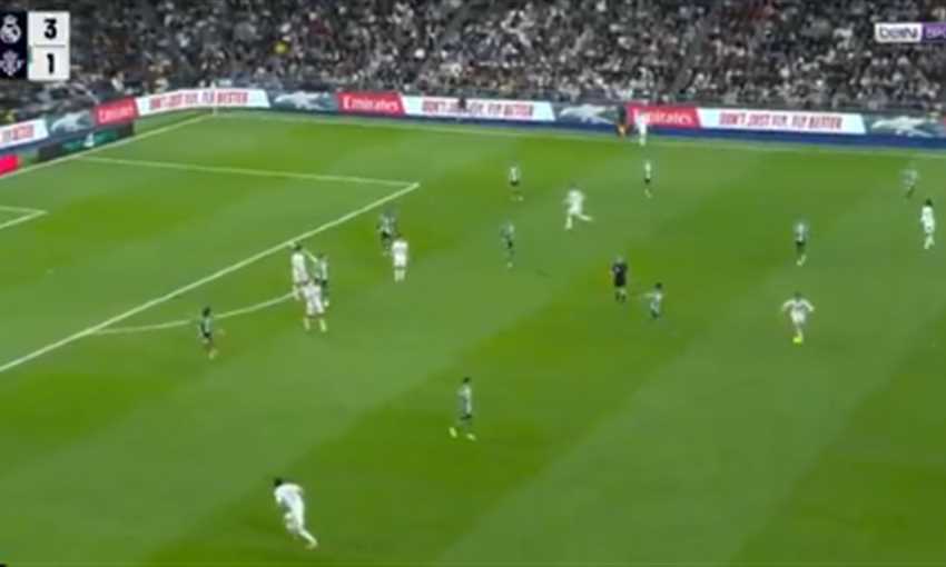 هدف ريال مدريد الرابع ضد بيتيس - جونزالو جارسيا (الدوري الإسباني)