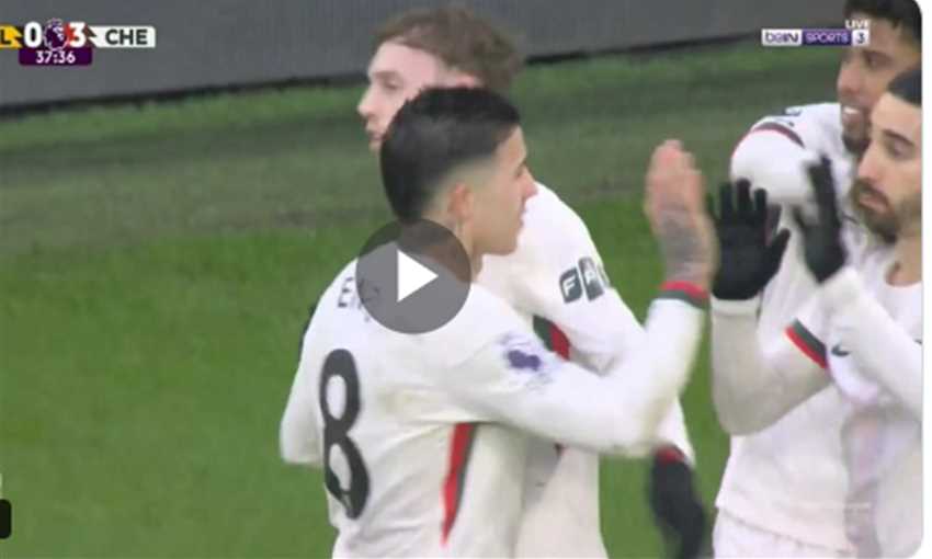 هدف تشيلسي الثاني في ولفرهامبتون - بالمر (الدوري الإنجليزي)