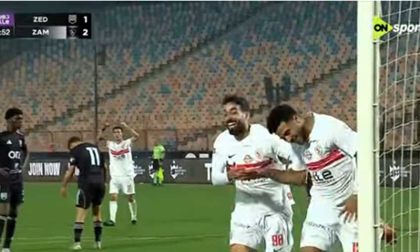 ملخص فوز الزمالك على زد 2-1 (الدوري المصري)