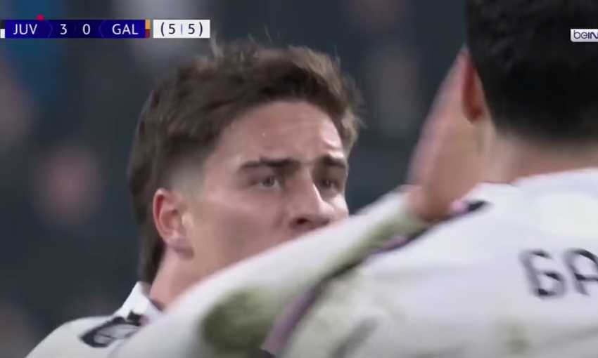 هدف يوفنتوس الثالث في جالاتاسراي - ماكيني (دوري أبطال أوروبا)