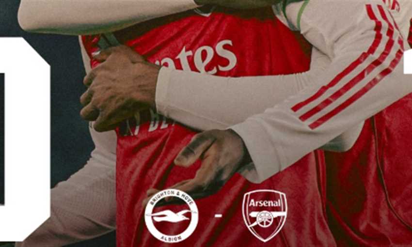 ملخص فوز أرسنال على برايتون 1-0 (الدوري الإنجليزي)