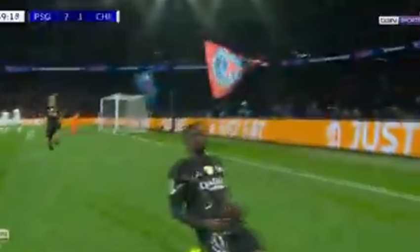 هدف باريس سان جيرمان الثاني ضد تشيلسي - عثمان ديمبلي (دوري أبطال أوروبا)