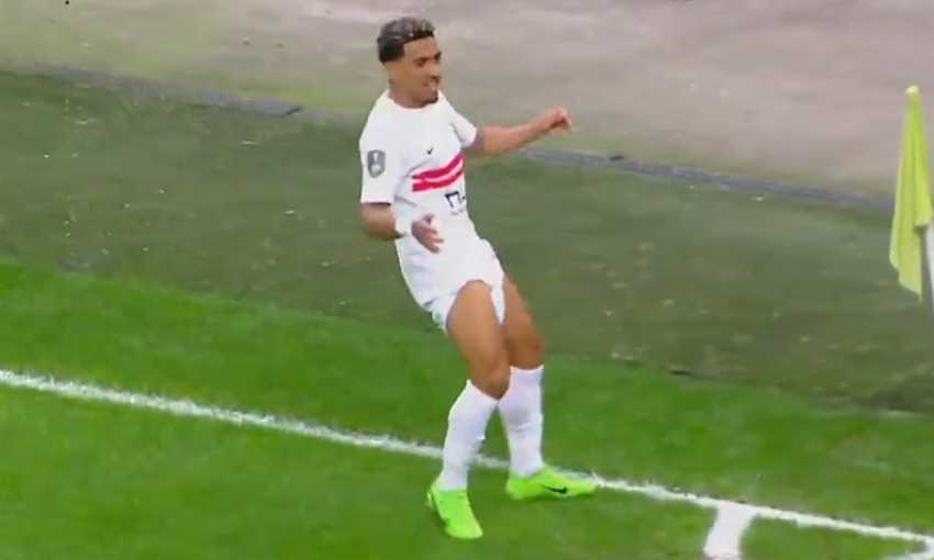 هدف الزمالك الأول في شباب بلوزداد - بيزيرا (الكونفدرالية)