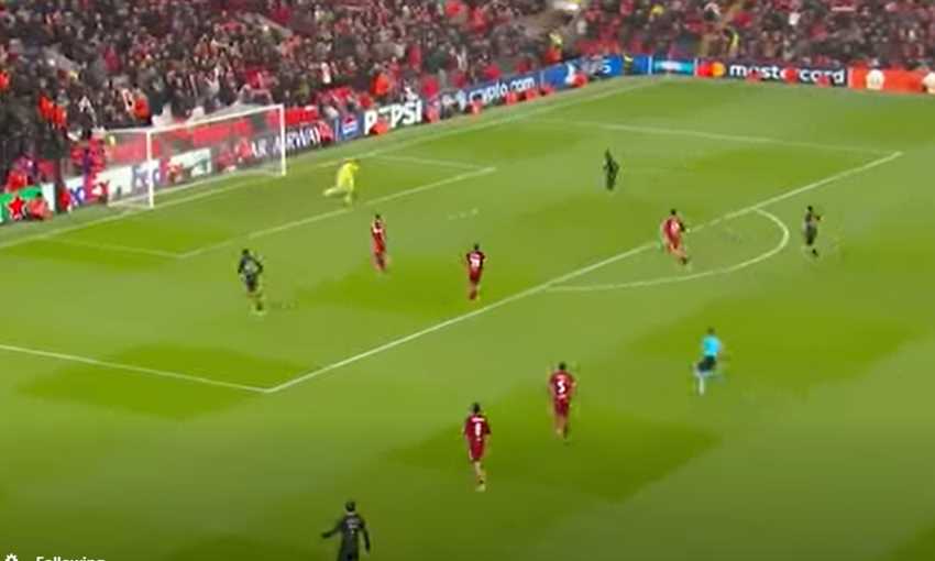 هدف باريس سان جيرمان الثاني ضد ليفربول - عثمان ديمبيلي (دوري أبطال أوروبا)