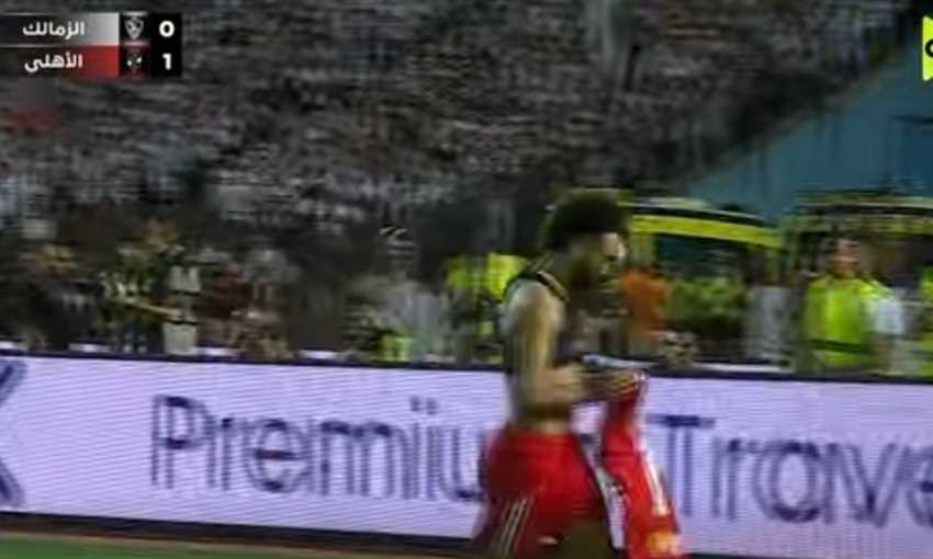 هدف الأهلي الثاني ضد الزمالك - حسين الشحات (الدوري المصري)