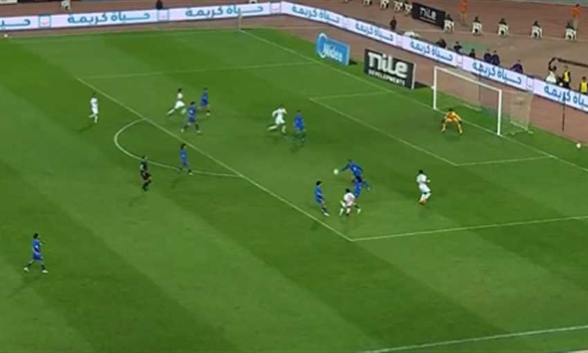 هدف الزمالك أمام سموحة - عدي الدباغ (الدوري المصري)