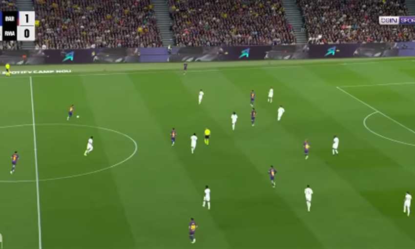 هدف برشلونة الثاني ضد ريال مدريد - فيران توريس