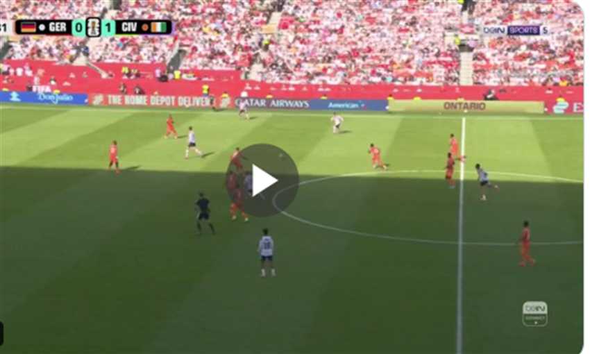 هدف تعادل ألمانيا أمام كوت ديفوار - أونداف (كأس العالم)