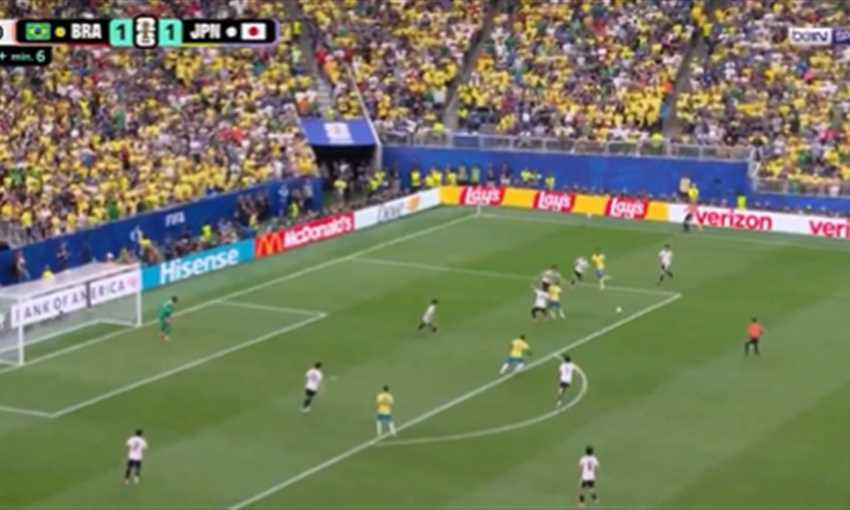 هدف البرازيل الثاني ضد اليابان - جابرييل مارتينيلي (كأس العالم)