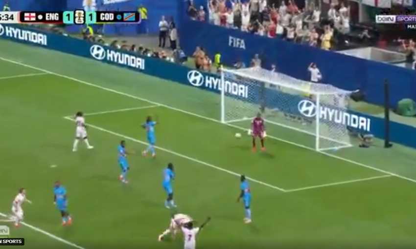 هدف إنجلترا الثاني ضد الكونغو الديموقراطية - هاري كين (كأس العالم)