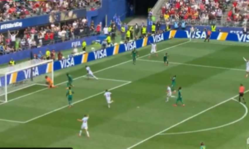 هدف بلجيكا الأول ضد السنغال - لوكاكو (كأس العالم)