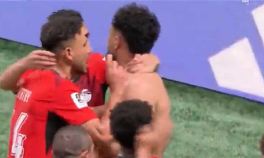 هدف مصطفى زيكو الملغي في شباك الأرجنتين
