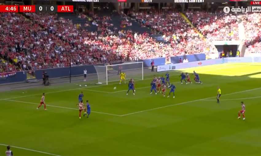 ملخص فوز مانشستر يونايتد على أتلتيكو مدريد 2-1 (ودي)