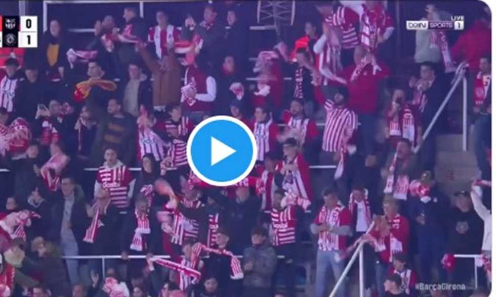 FilGoal فيديوهات هدف جيرونا الأول في برشلونة (الدوري الإسباني)