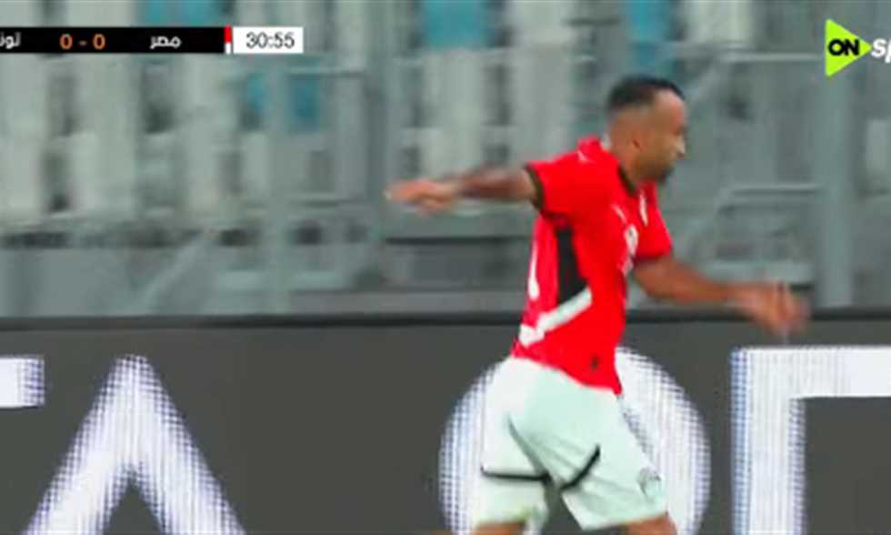 هدف منتخب مصر (ب) الأول في تونس - أفشة