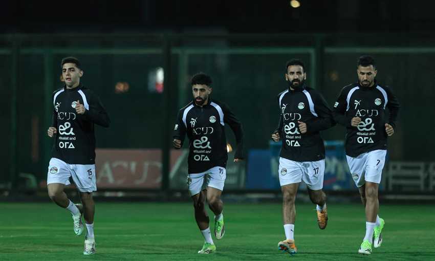 مران منتخب مصر - تدريبات استشفائية في اليوم الأول استعدادا لإسبانيا والسعودية