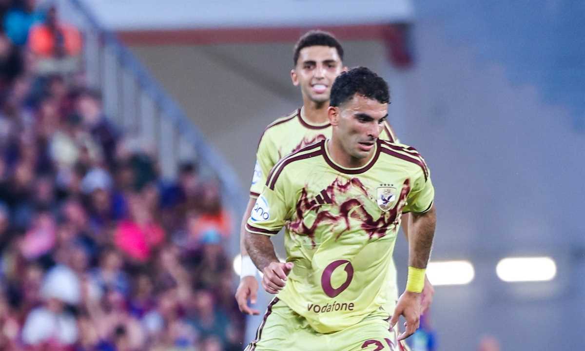 أحمد زيزو - الأهلي ضد برشلونة