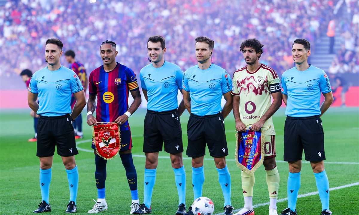 محمد هاني - رافينيا - الأهلي ضد برشلونة