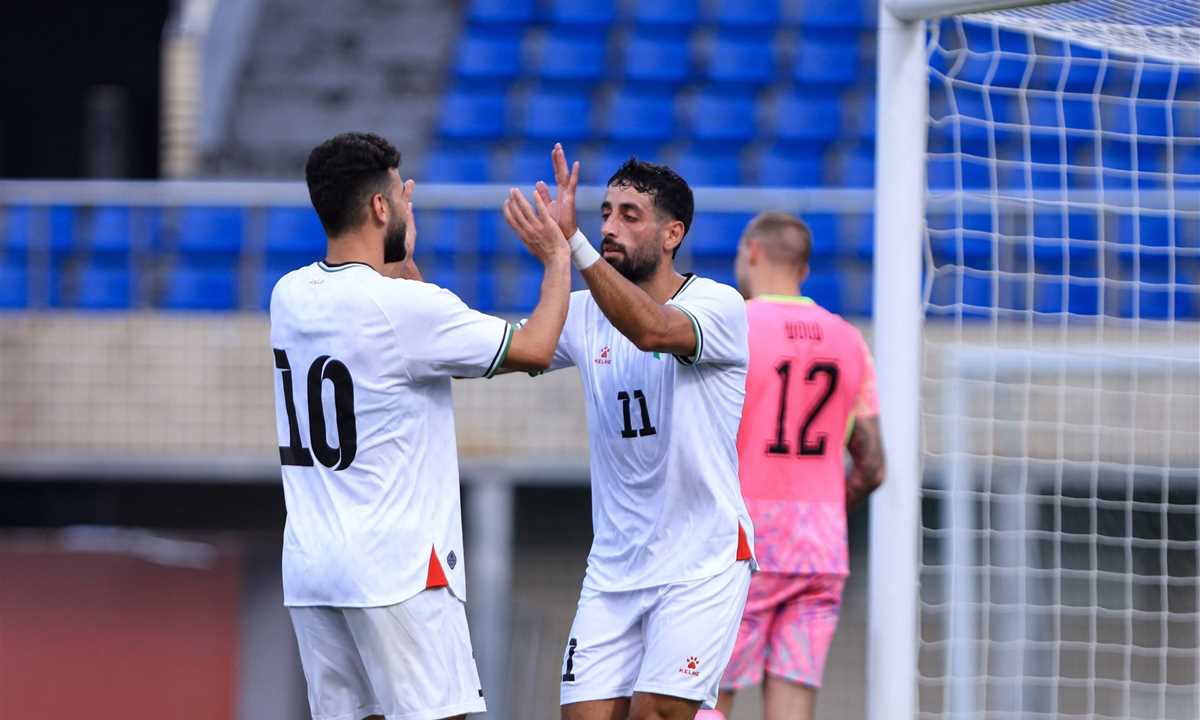 الدباغ يسجل في تعادل فلسطين الودي أمام نيوزيلندا