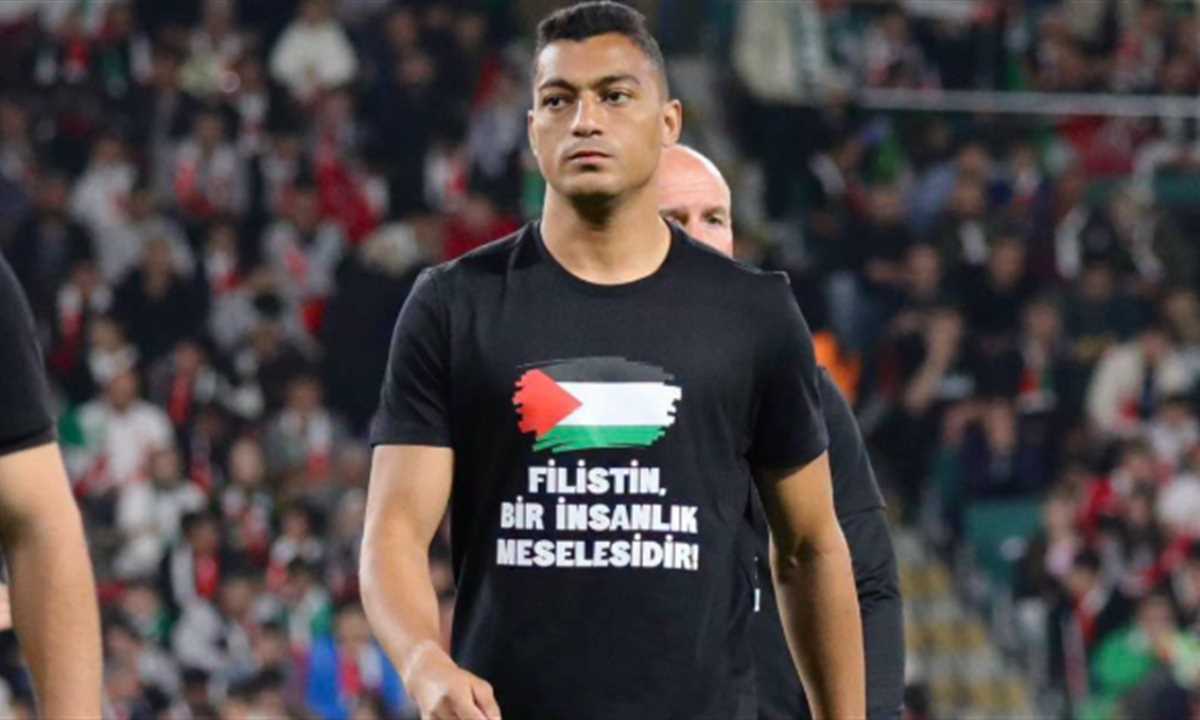 مصطفى محمد سجل هدفا.. تعادل كونيا سبور ورديف فلسطين وديا