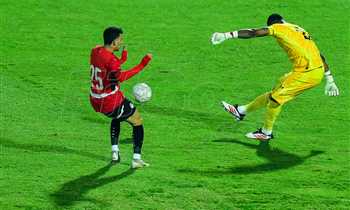 عودة إمام عاشور في أبرز صور مباراة مصر ونيجيريا