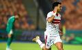 احنفال أحمد سيد زيزو بالهدف مع الزمالك أمام بيراميدز