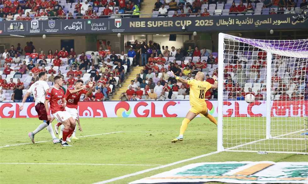 استراحة السوبر المصري - الأهلي (1)-(1) سيراميكا كليوباترا.. نهاية الشوط الأول