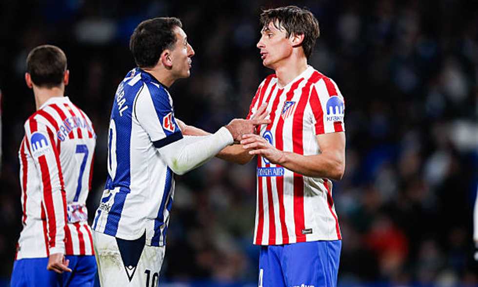 سلسلة الانتصارات توقفت.. أتلتيكو مدريد يتعادل مع ريال سوسييداد
