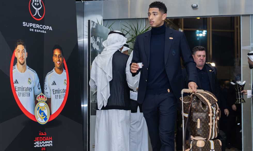 السوبر الإسباني - بعثة ريال مدريد تصل إلى جدة