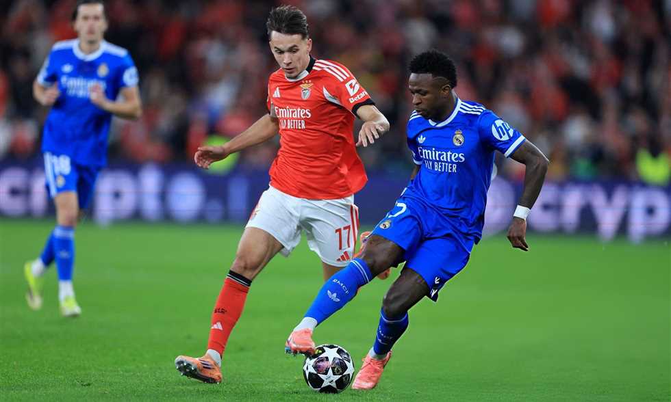 مباشر أبطال أوروبا – بنفيكا (0)-(1) ريال مدريد.. استكمال المباراة