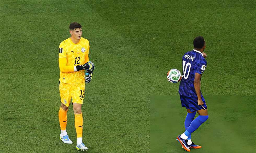 حارس باراجواي يكشف تجاهل مبابي له بعد مباراة كأس العالم
