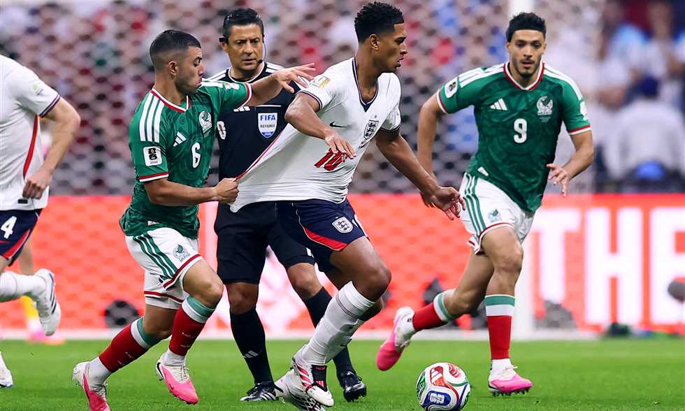 منتخب إنجلترا يتفوق على المكسيك بهدفين مقابل هدف في دور الـ16 لكأس العالم