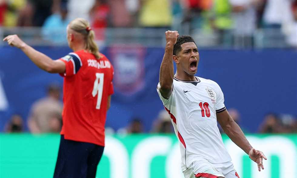 إنجلترا والنرويج يتعادلان 1-1 مع إلغاء هدف في ربع نهائي كأس العالم