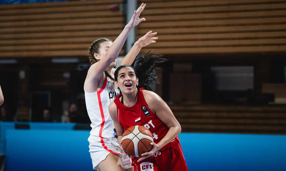 منتخب مصر للناشئات لكرة السلة يخسر للمرة الثانية على التوالي أمام كندا في كأس العالم