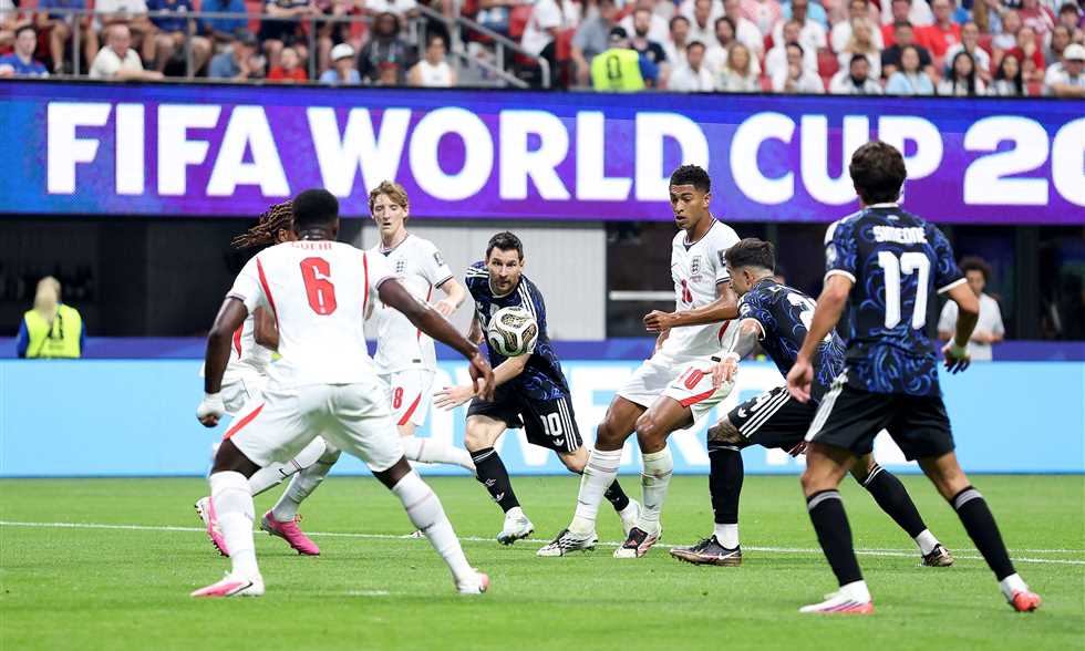 بيلينجهام يوضح كواليس مشادته مع ميسي في مواجهة إنجلترا والأرجنتين بكأس العالم