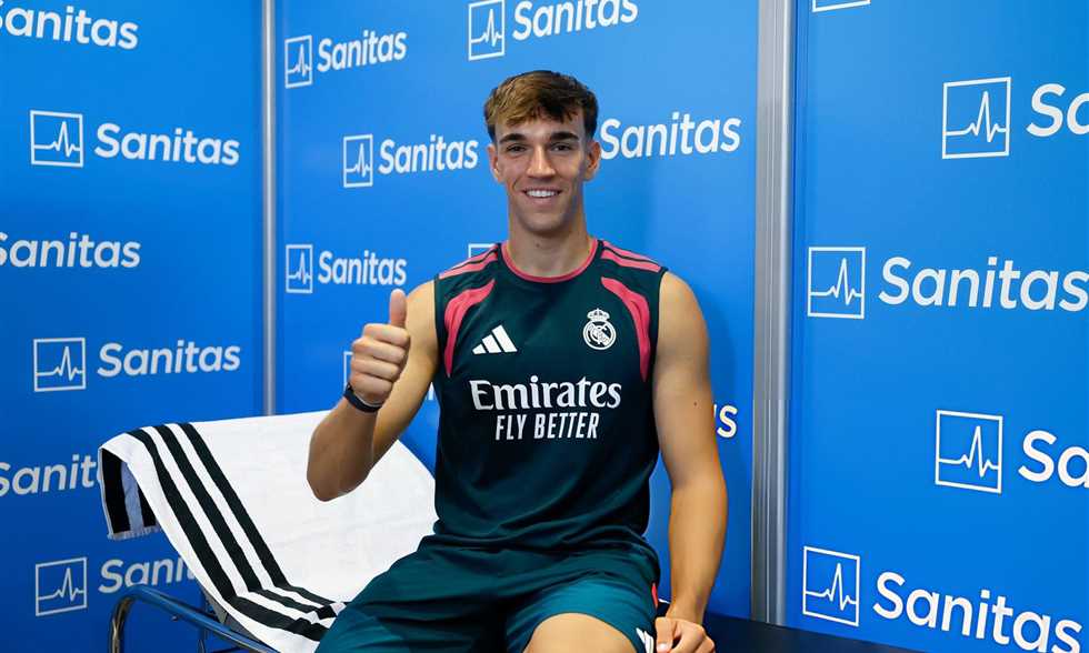 كارلوس إيسبي يعرب عن سعادته بعد أول تدريب مع ريال مدريد ويؤكد تمسكه بإثبات نفسه