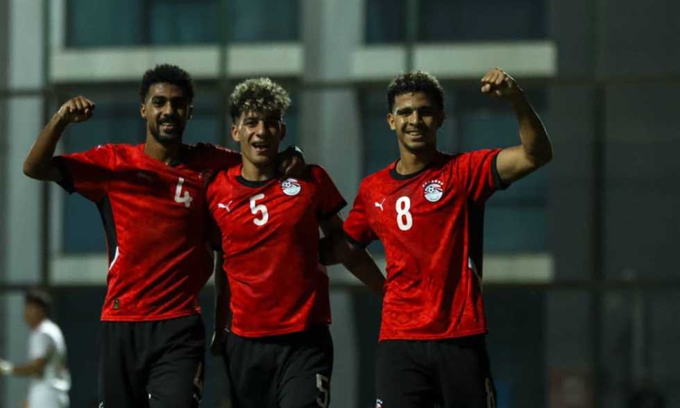 منتخب مصر للشباب يهزم الأردن بثلاثية في مباراة ودية