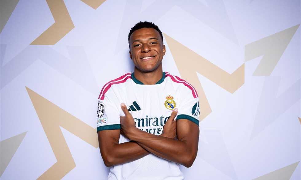 كيليان مبابي لاعب ريال مدريد