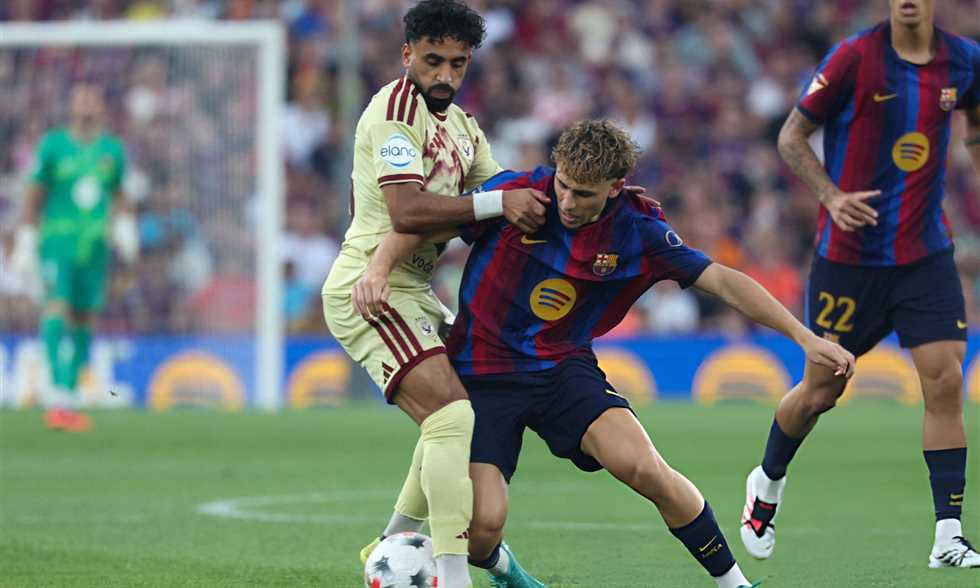 مباشر كأس خوان جامبر - برشلونة (0)-(0) الأهلي.. الجزار ينقذ فريقه