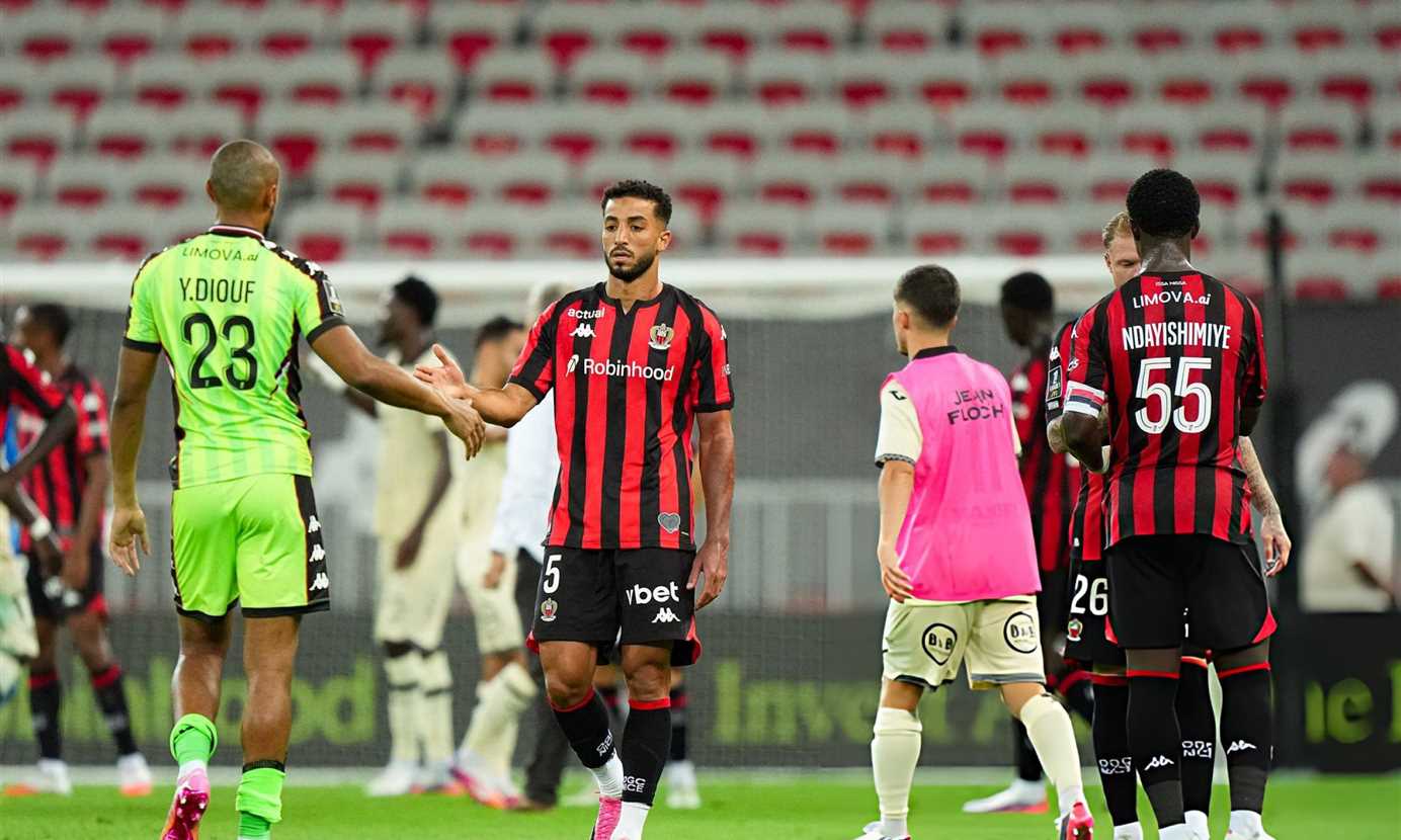 عبد المنعم يشارك في تعادل نيس أمام لوريان بالدوري الفرنسي