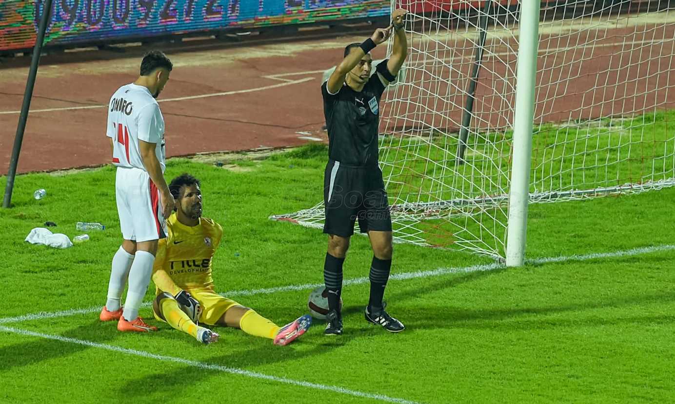 الثانية هذا الموسم.. الغازي حكما لمباراة الزمالك والمقاولون العرب