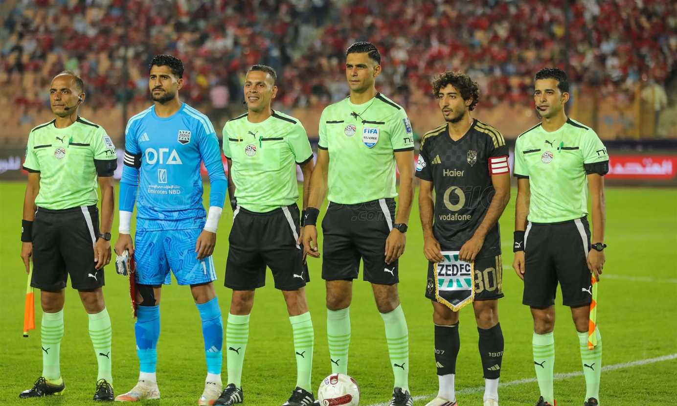 زد يعلن التقدم بشكوى ضد محمد معروف حكم مباراة الأهلي