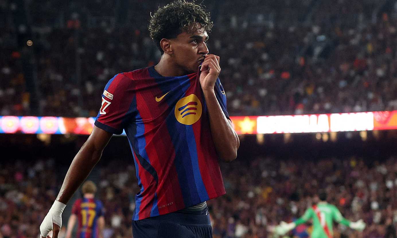 لامين يامال -برشلونة ضد رايو فايكانو