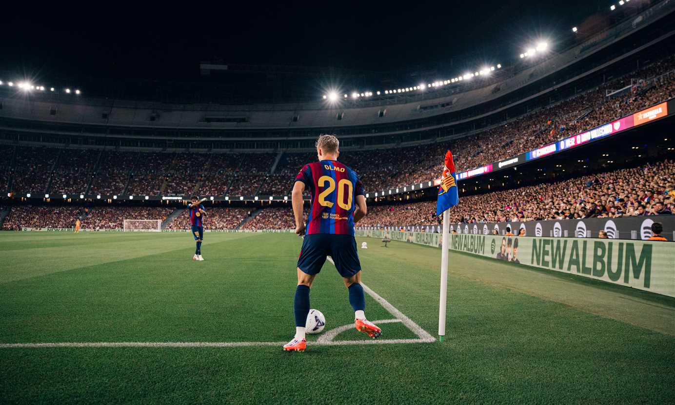 داني أولمو - برشلونة ضد رايو فايكانو