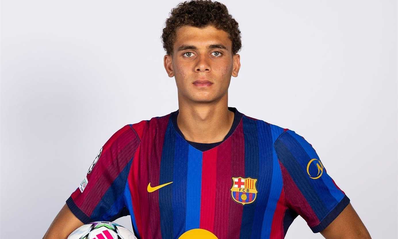 حمزة عبد الكريم لاعب برشلونة