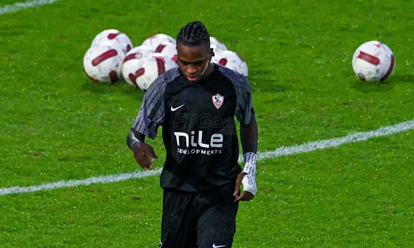انتظام بانزا والدباغ وكايد في تدريبات الزمالك استعدادا لمباراة الأهلي