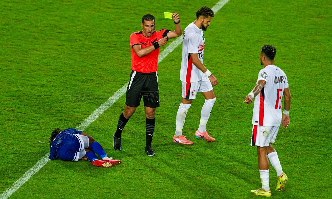 محمود ناجي - خكم الزمالك ضد أبو قير للأسمدة