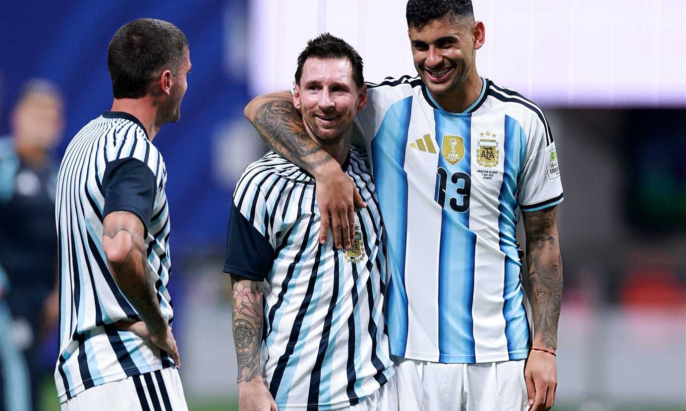 كريستيان روميرو - ليونيل ميسي - الأرجنتين