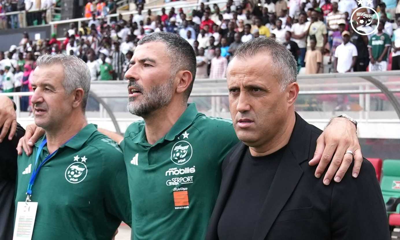 إبراهيم حمداني - مدرب منتخب الجزائر