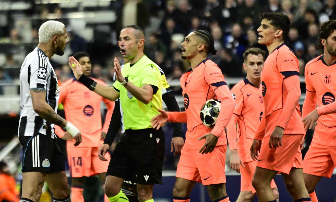 ماركو جويدا - حكم برشلونة ضد نيوكاسل
